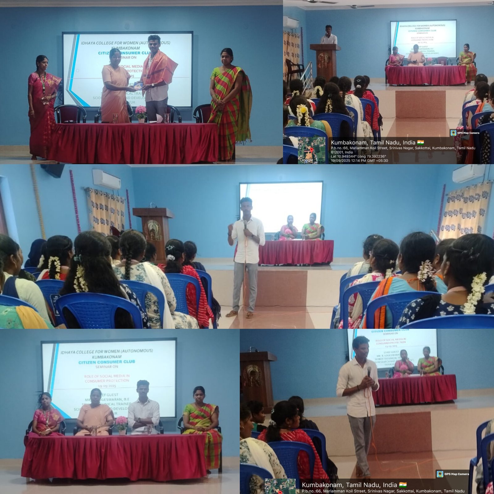 Think2Finish Academy college seminar on technology careers in Kumbakonam