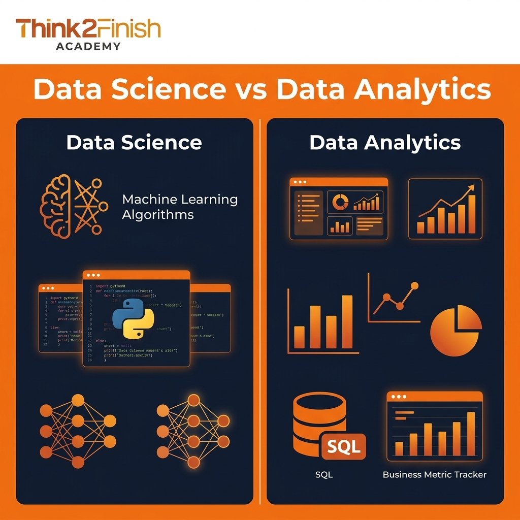 Data Science vs Data Analytics: Which Career Path Should You Choose?