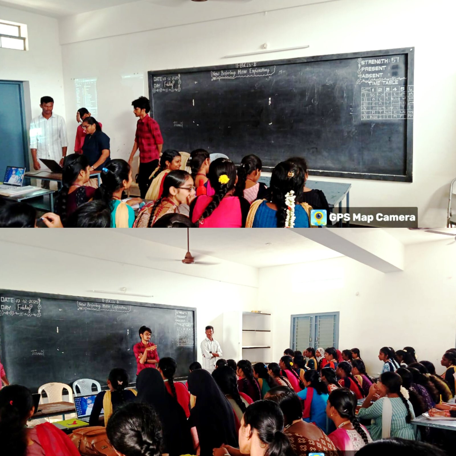 Hands-on coding lab session with student-mentor interaction