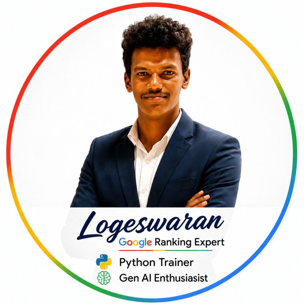 Logeswaran - Google Ranking Expert